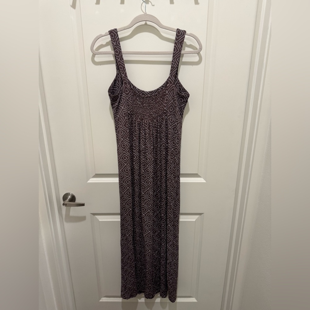 Fresh Produce Purple Geometric Maxi Dress